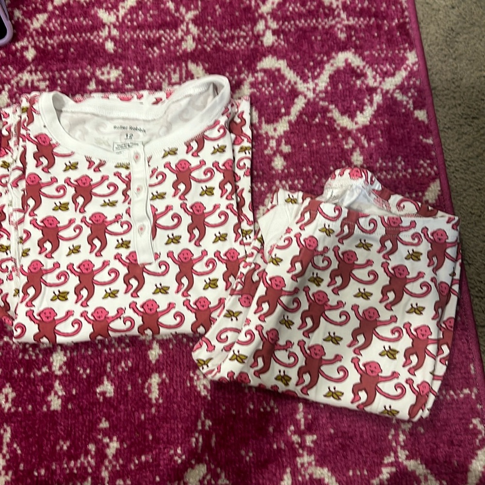 Girls Roller Rabbit pjs